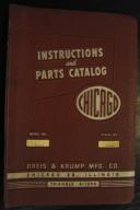 Chicago-Chicago Model 4510-D Instructions & Parts Manual-4510-D-01